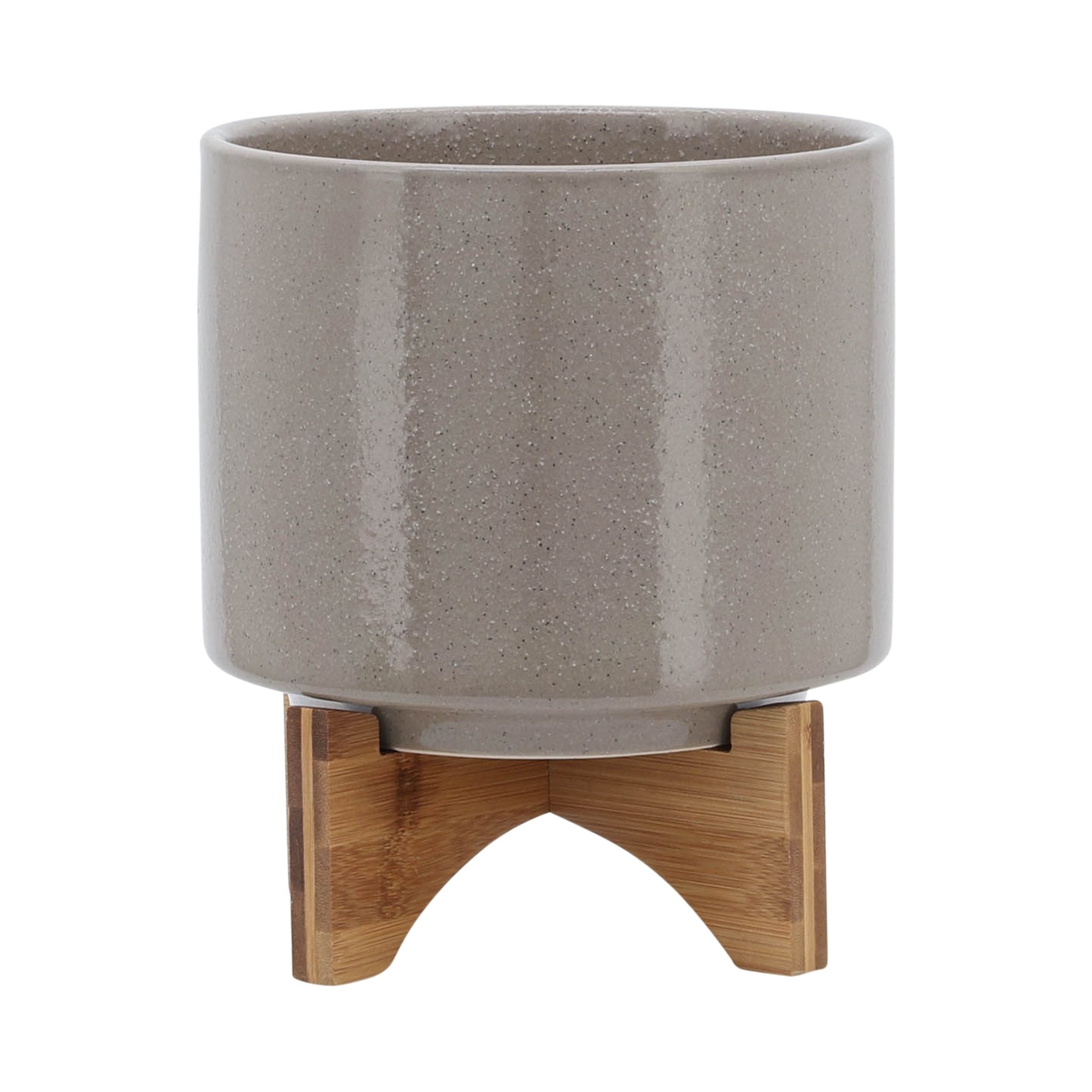 24" 2-TONE VASE, IVORY Outdoor Planters| Sagebrook Home