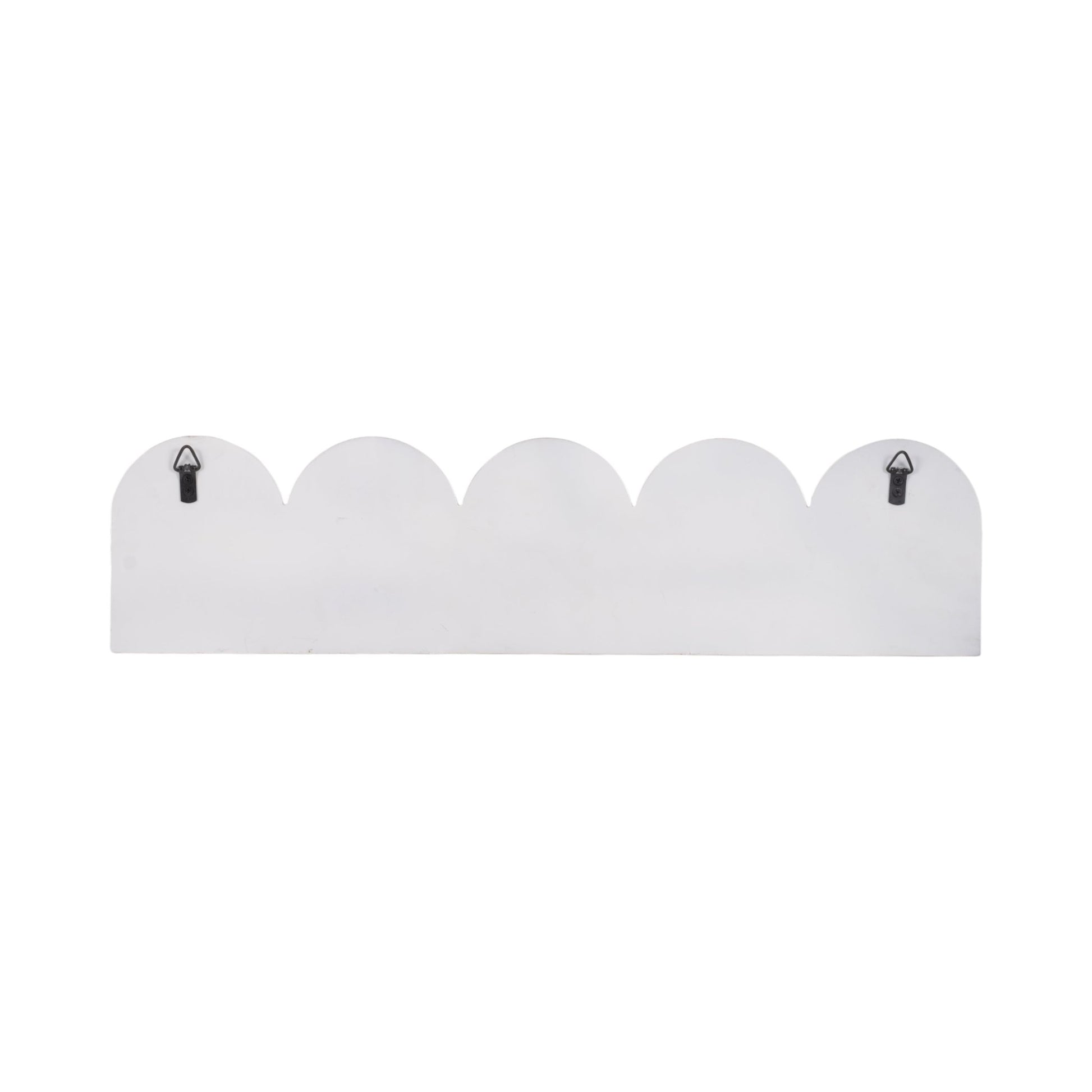 24" 5-arch Wall Hooks, White Wall Shelf| Sagebrook Home