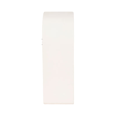 24" Arch Rough Finish Wall Shelf, White - Al Rugaib Furniture