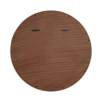 24" Blue Petals Resin Frame Mirror, White/blue - Al Rugaib Furniture