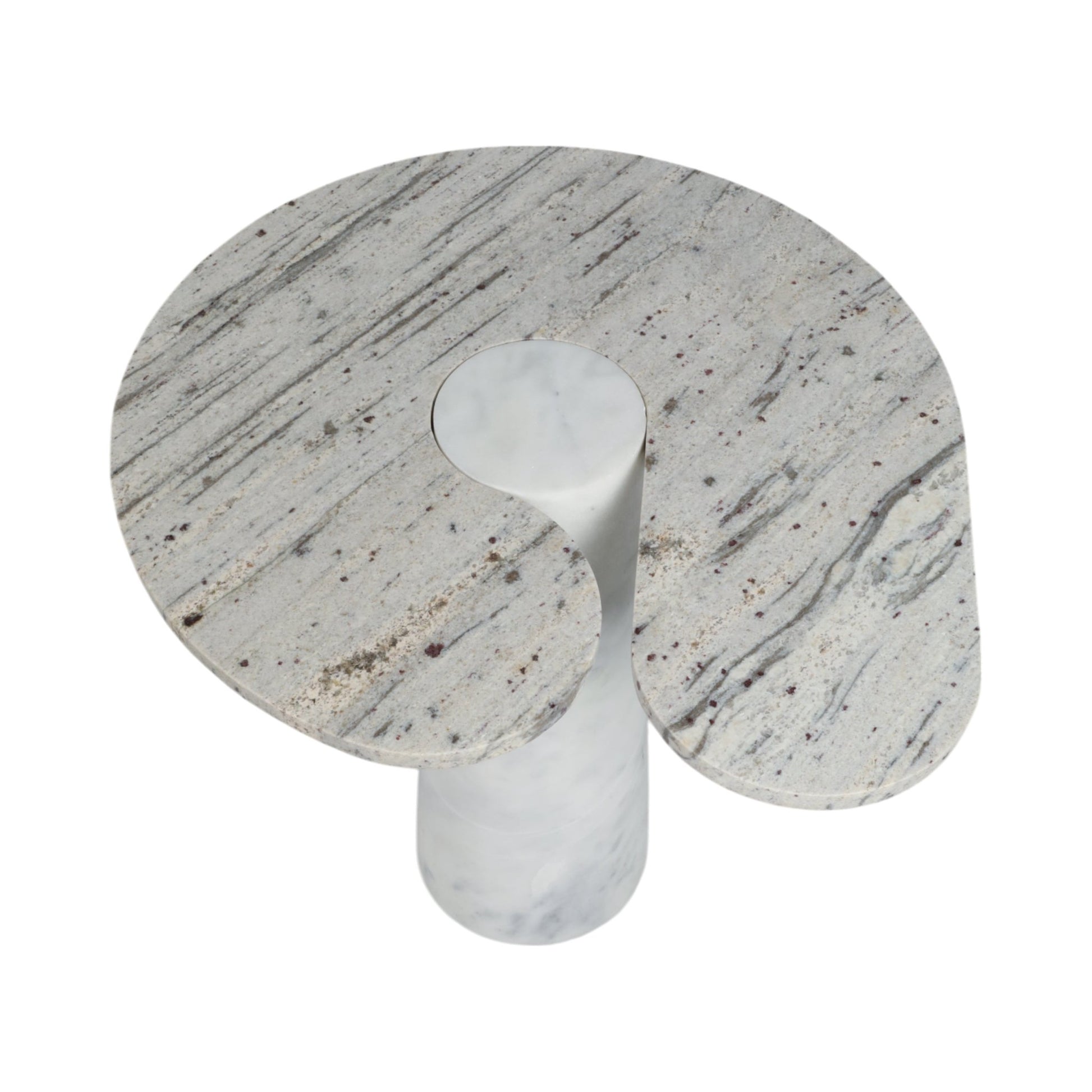 24" Cassiope Granite And Marble Accent Table Accent & End Tables| Sagebrook Home
