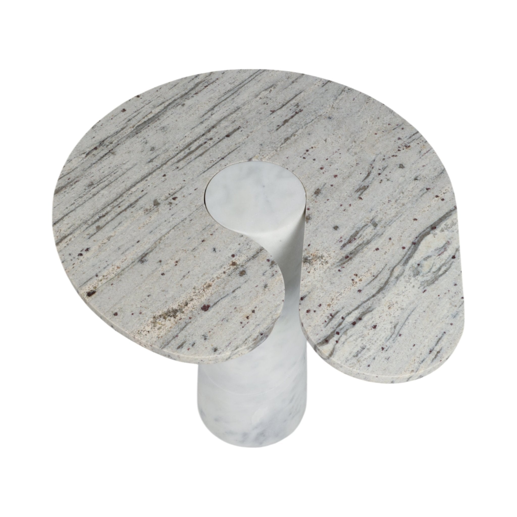 24" Cassiope Granite And Marble Accent Table Accent & End Tables| Sagebrook Home