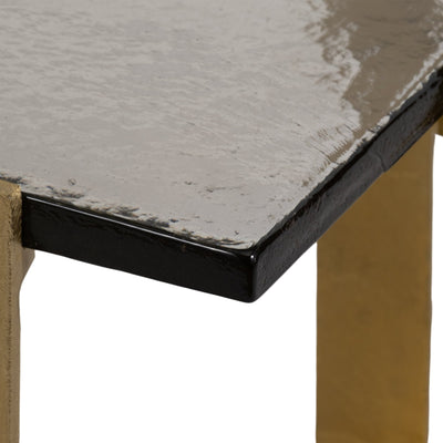 24" Kelpine Tall Gold Accent Table - Al Rugaib Furniture