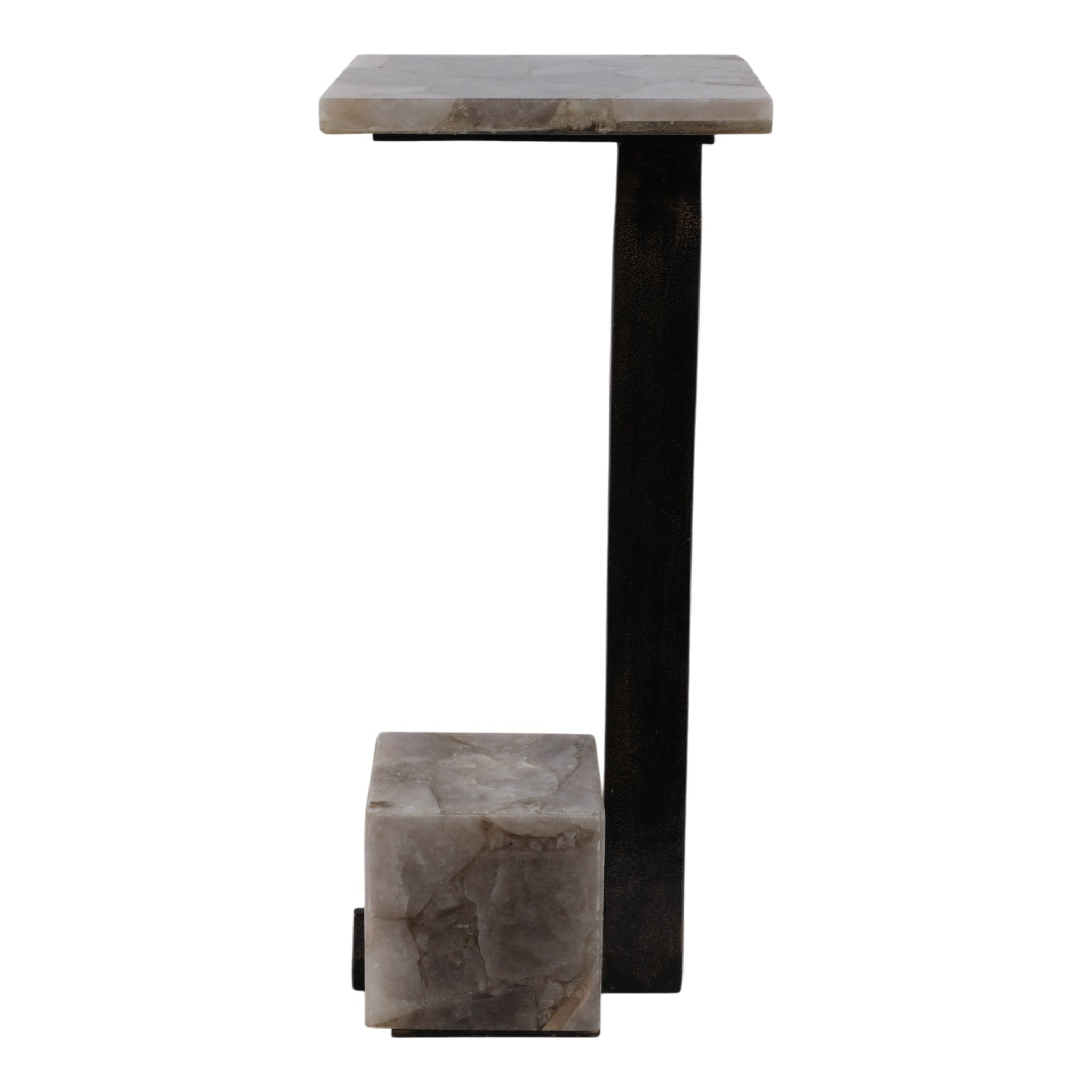 24" ROLLA SMOKEY QUARTZ SMALL COCKTAIL TABLE Accent & End Tables| Sagebrook Home