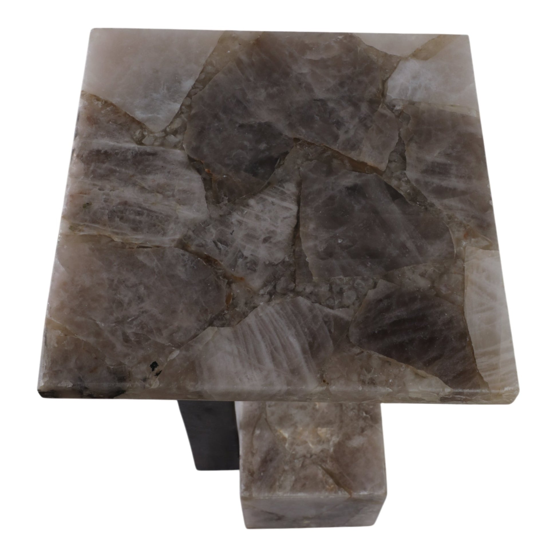 24" ROLLA SMOKEY QUARTZ SMALL COCKTAIL TABLE Accent & End Tables| Sagebrook Home