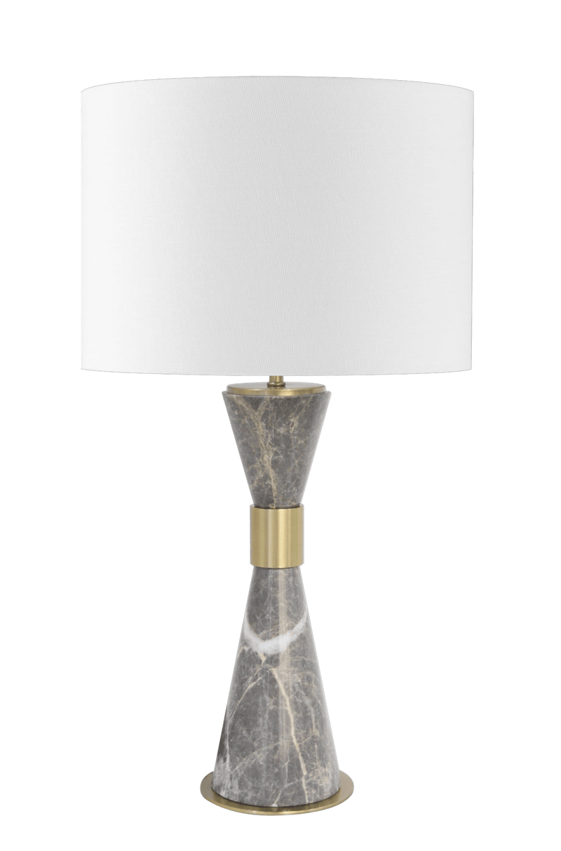 24" WANNILA MARBLE TABLE LAMP - Al Rugaib Furniture