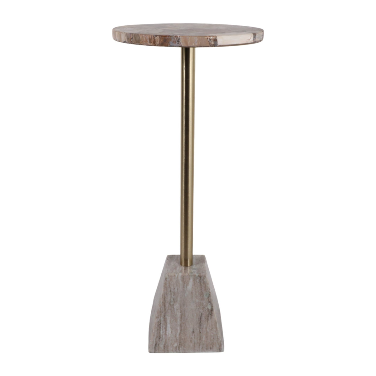 24" WAYNE PETRIFIED WOOD COCKTAIL TABLE Accent & End Tables| Sagebrook Home