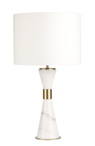 24" WHISP MARBLE TABLE LAMP - Al Rugaib Furniture