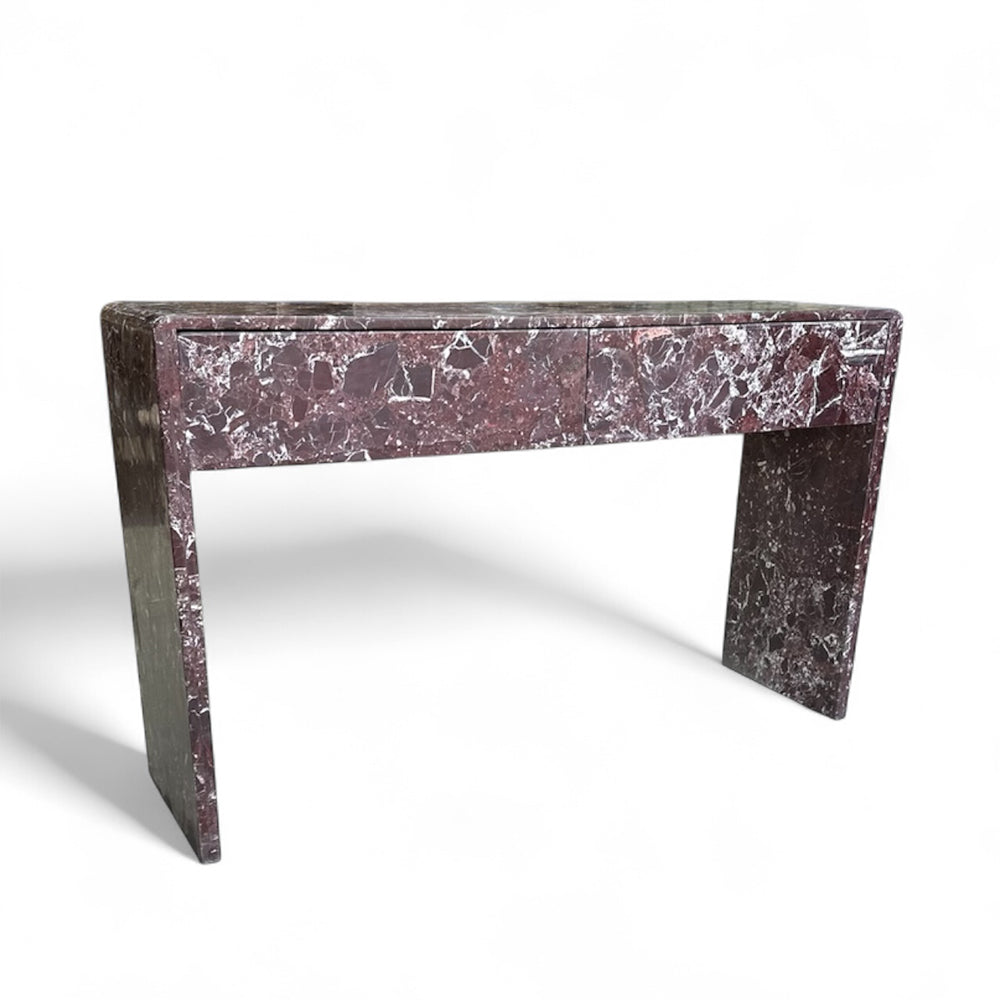 Brazilian Natural Marble Decorative Stand – 90 cm