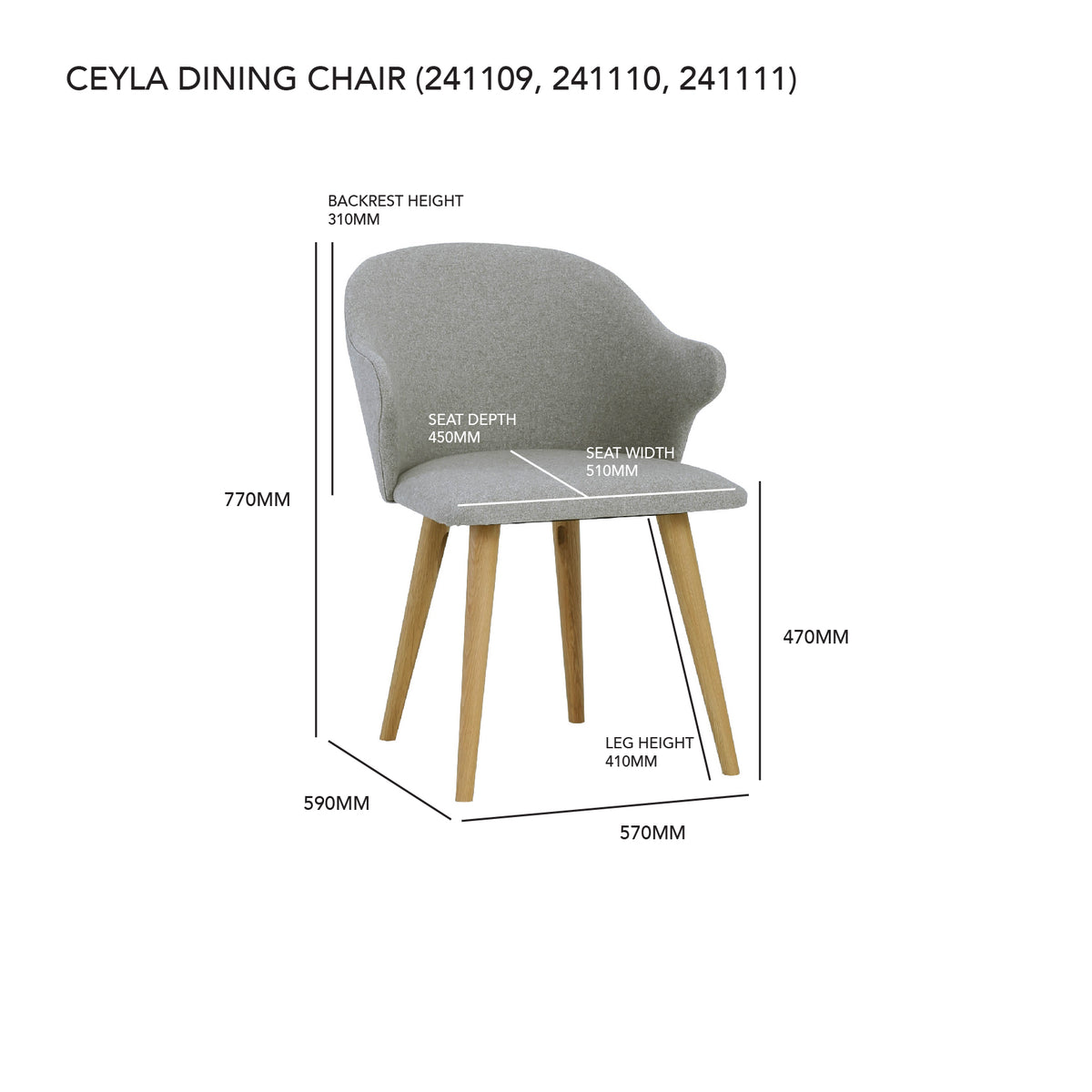 CEYLA DINING CHAIR