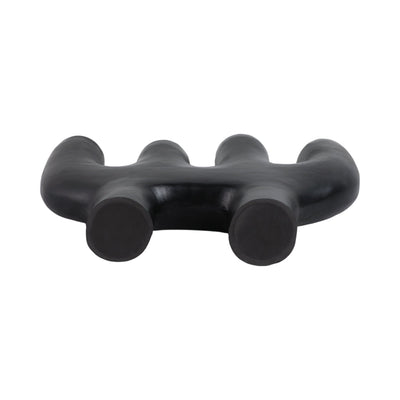 24x18" Sculptural 4 - pillar Holder, Black - Al Rugaib Furniture
