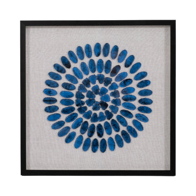 24x24 Caspian Agate Shadow Box Wall Decor - Al Rugaib Furniture