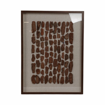 24x32 Santos Stone Shadow Box Wall Decor - Al Rugaib Furniture