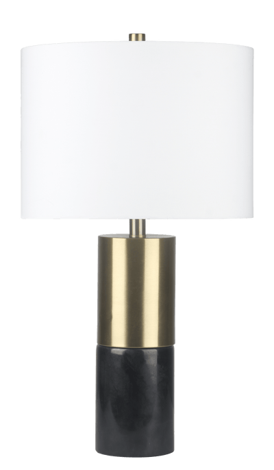 25" MANDRIL MARBLE TABLE LAMP - Al Rugaib Furniture