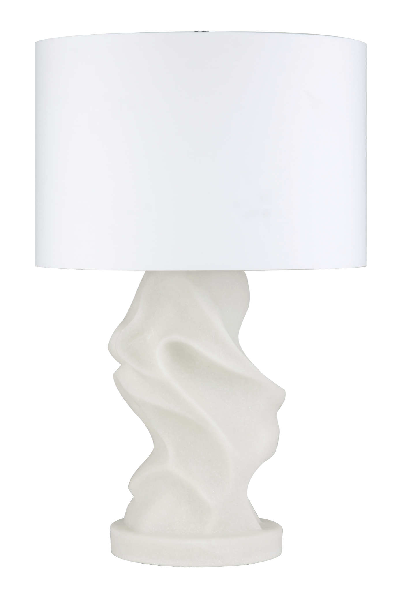 25" MARBLETUN QUARTZ RESIN TABLE LAMP Table Lamps| Sagebrook Home