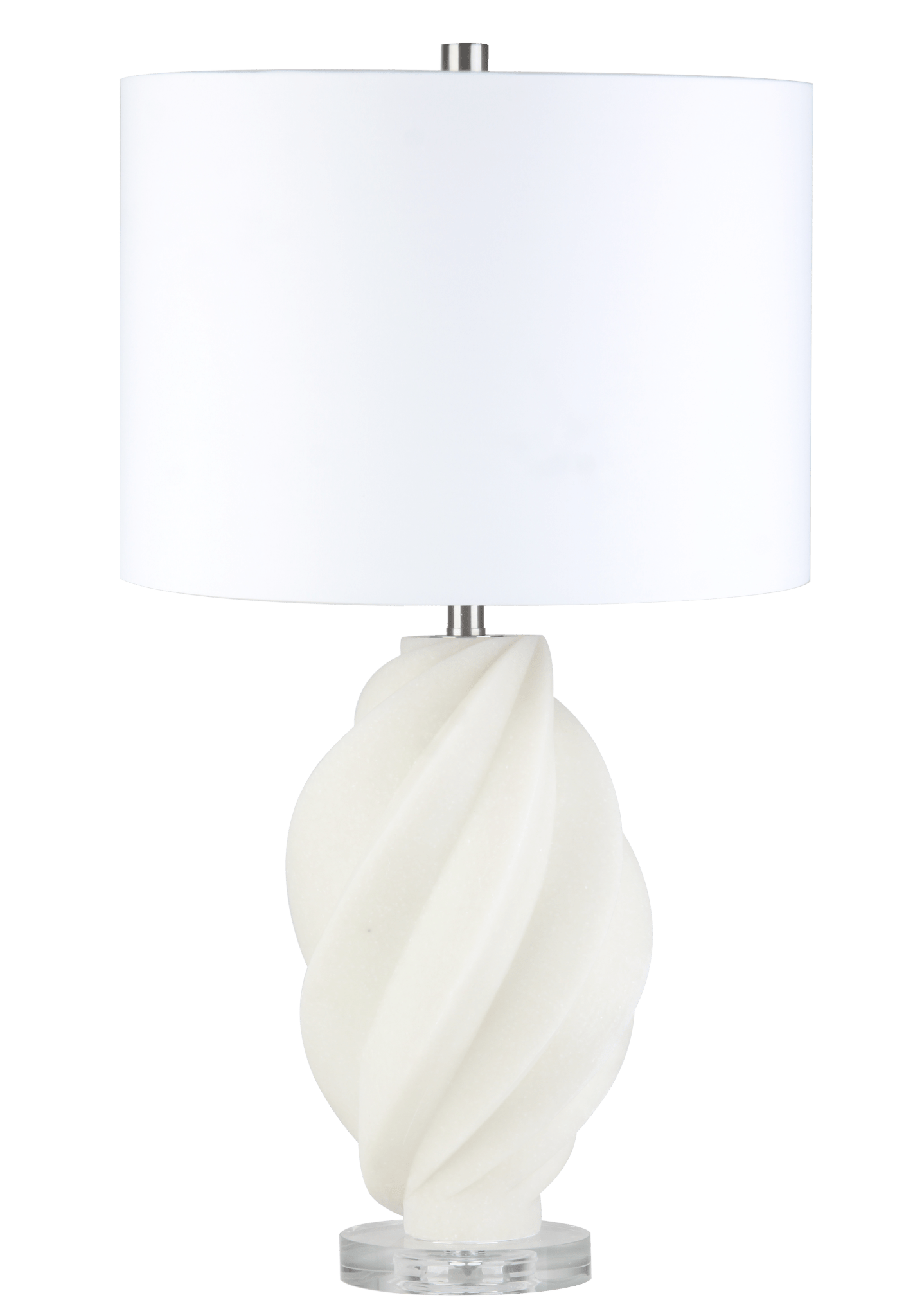 25" MILLS QUARTZ RESIN TABLE LAMP Table Lamps| Sagebrook Home
