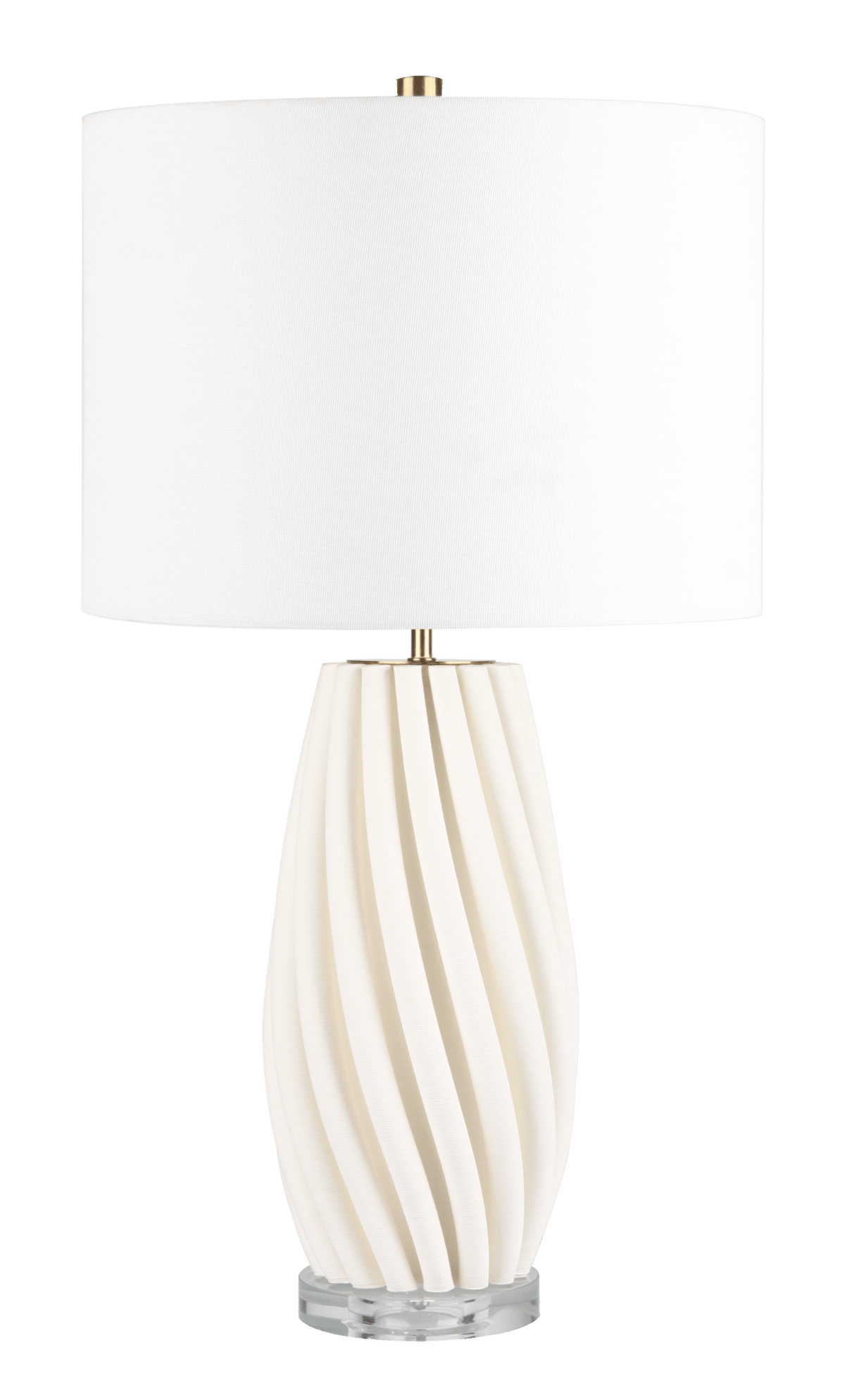 25" MOORCRAFT 3D PRINTED TABLE LAMP Table Lamps| Sagebrook Home