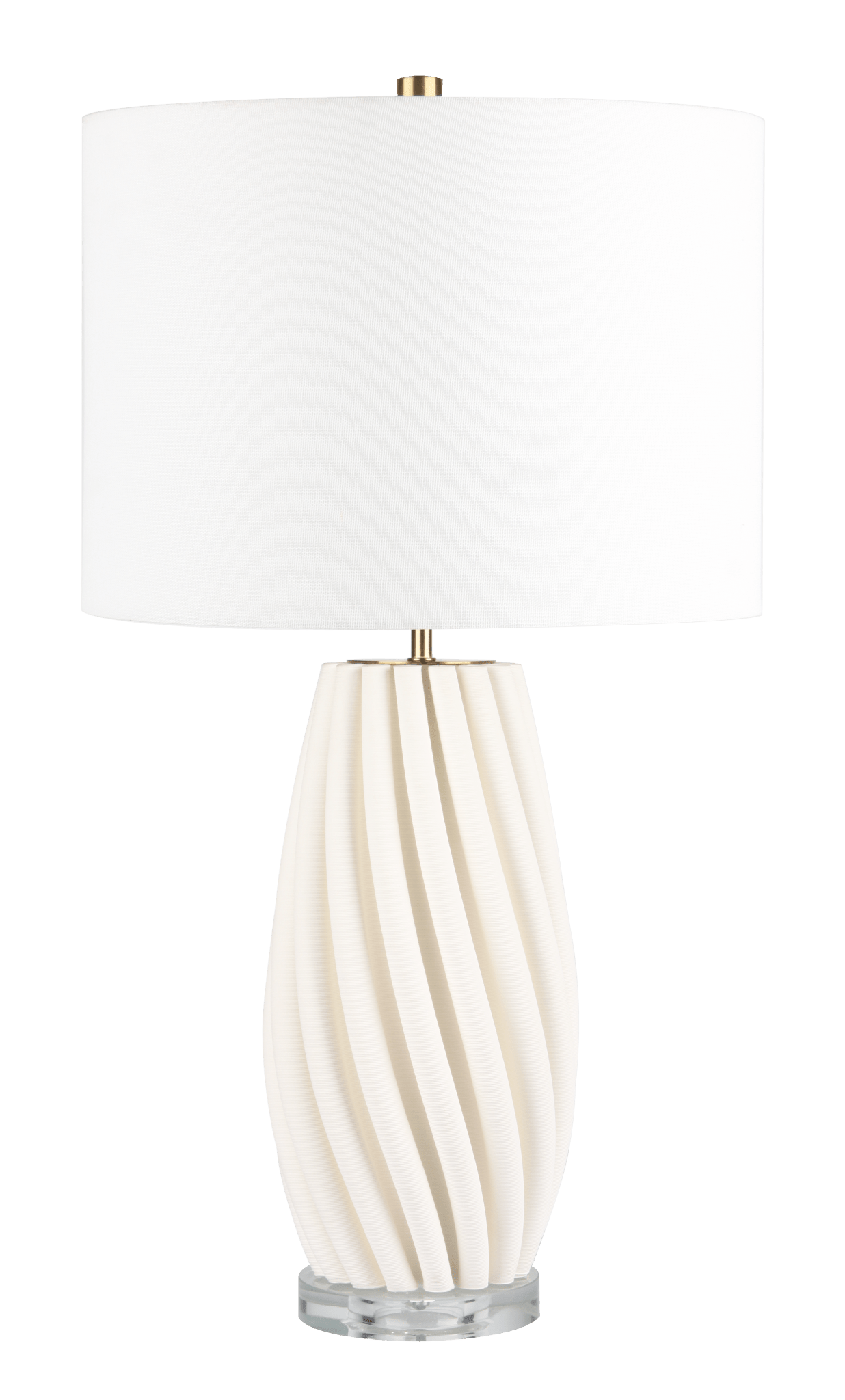 25" MOORCRAFT 3D PRINTED TABLE LAMP Table Lamps| Sagebrook Home