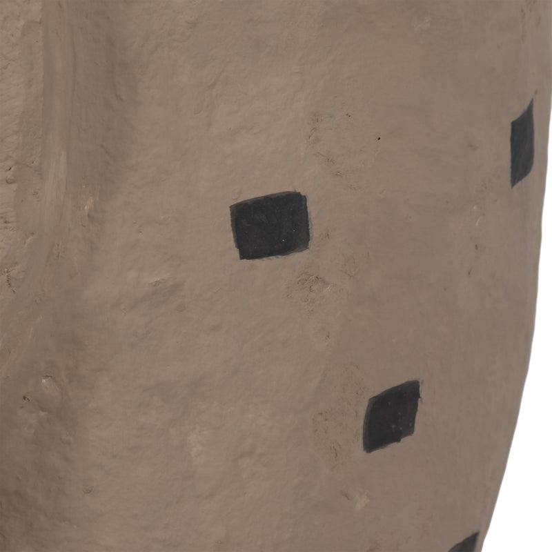 25" Paper Mache Elephant Planter, Ivory - Al Rugaib Furniture