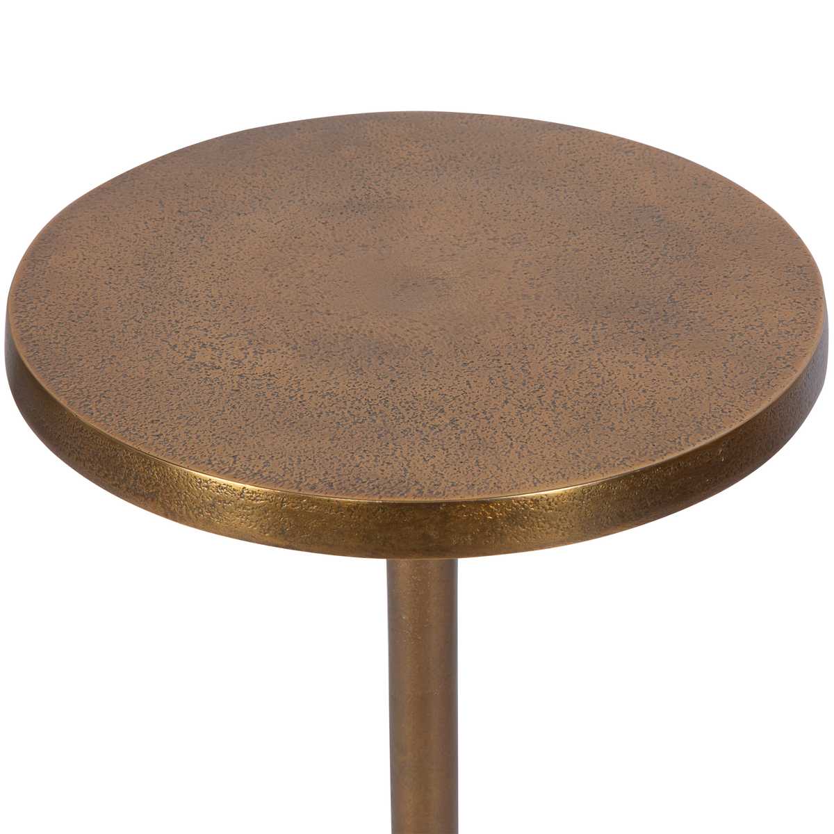 Sanaga Indoor-Outdoor Drink Table, Gold