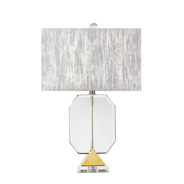 25.5"H Crystal Table Lamp Table Lamps| Sagebrook Home