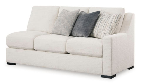 كنبة مُنجدة بمسند ذراع يمين