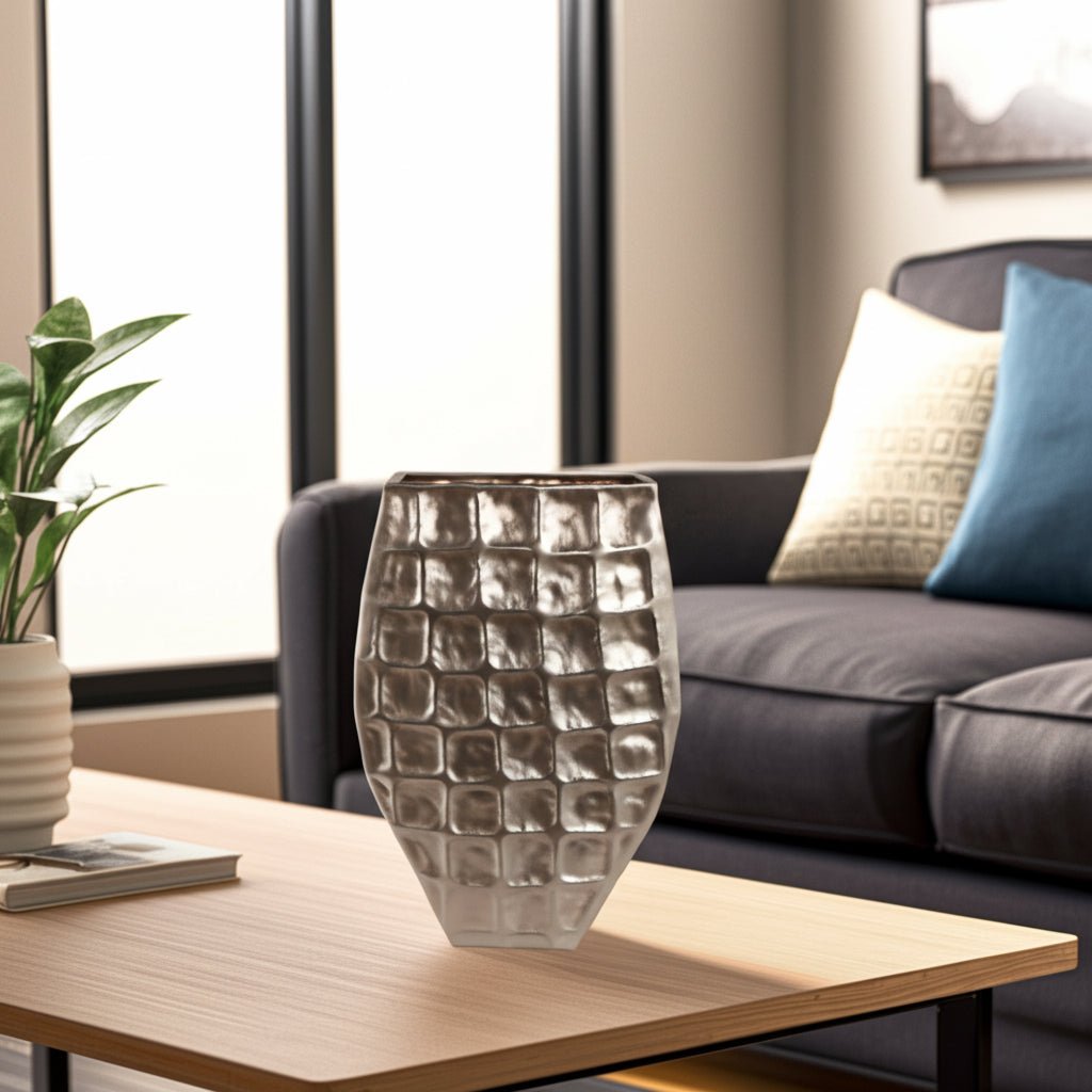 25"h Metal Floor Planter,gold Planter| Sagebrook Home
