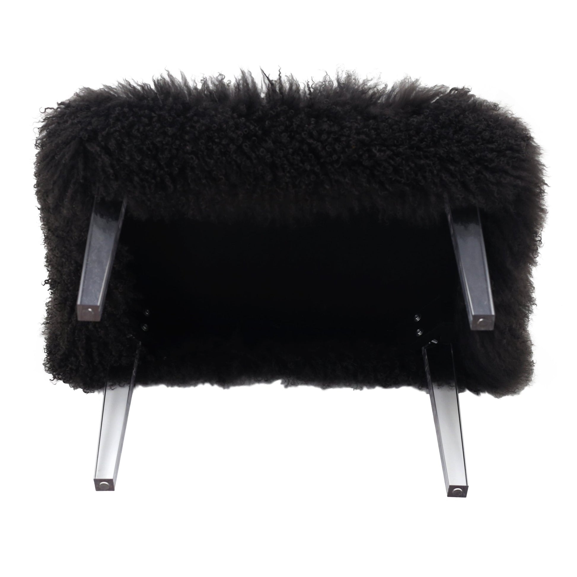 26" Galway Tibetian Fur Bench Benches| Sagebrook Home