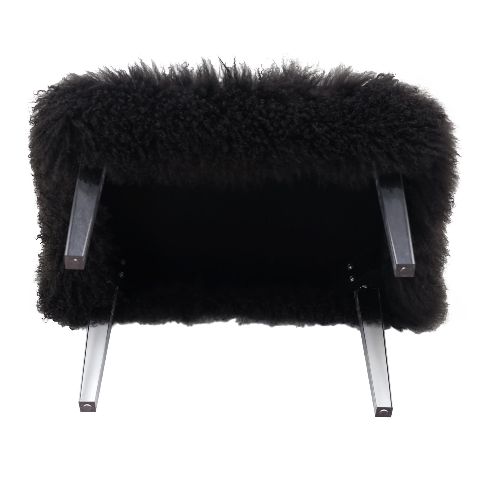 26" Galway Tibetian Fur Bench Benches| Sagebrook Home