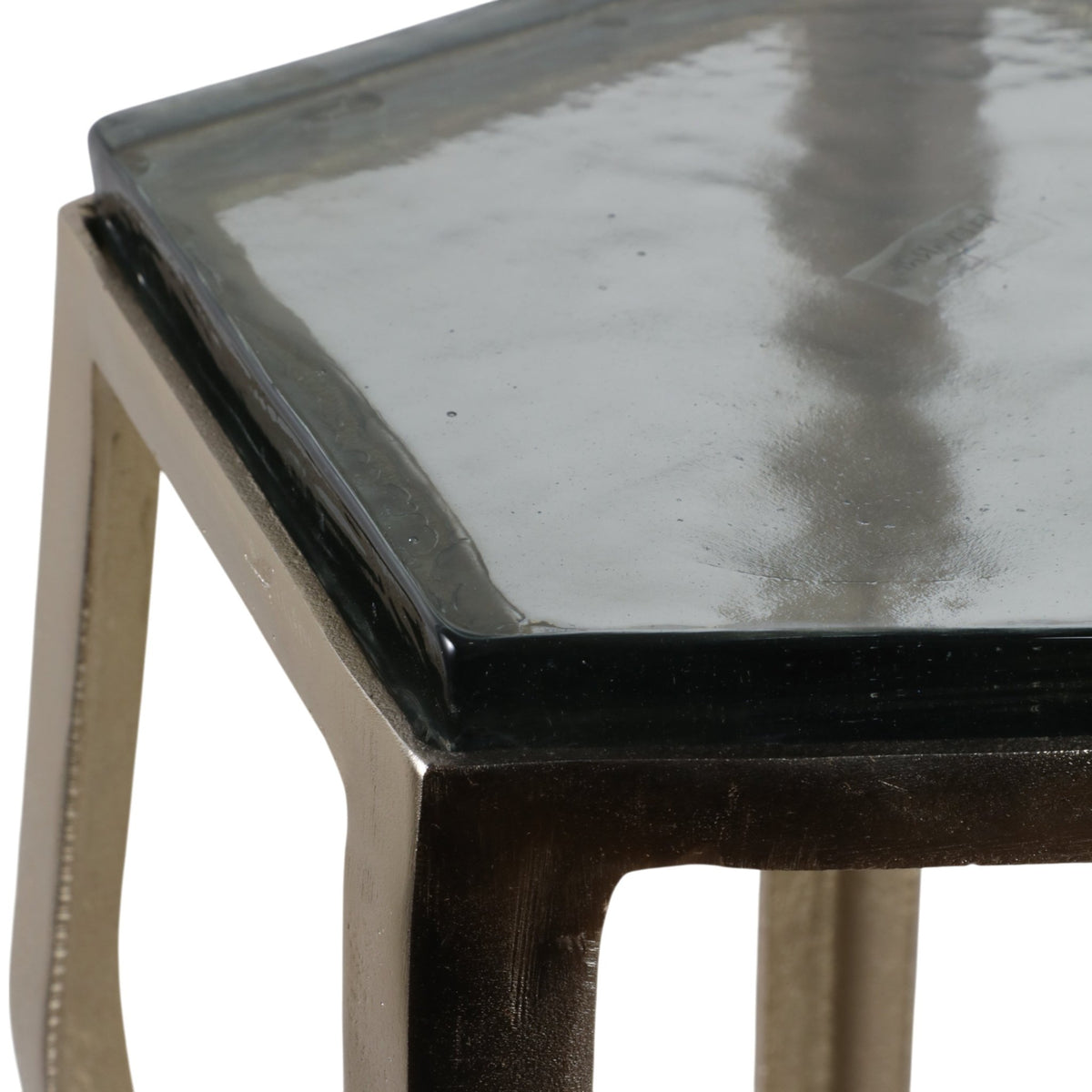 26" Hettinger Large Gold Accent Table Accent & End Tables| Sagebrook Home