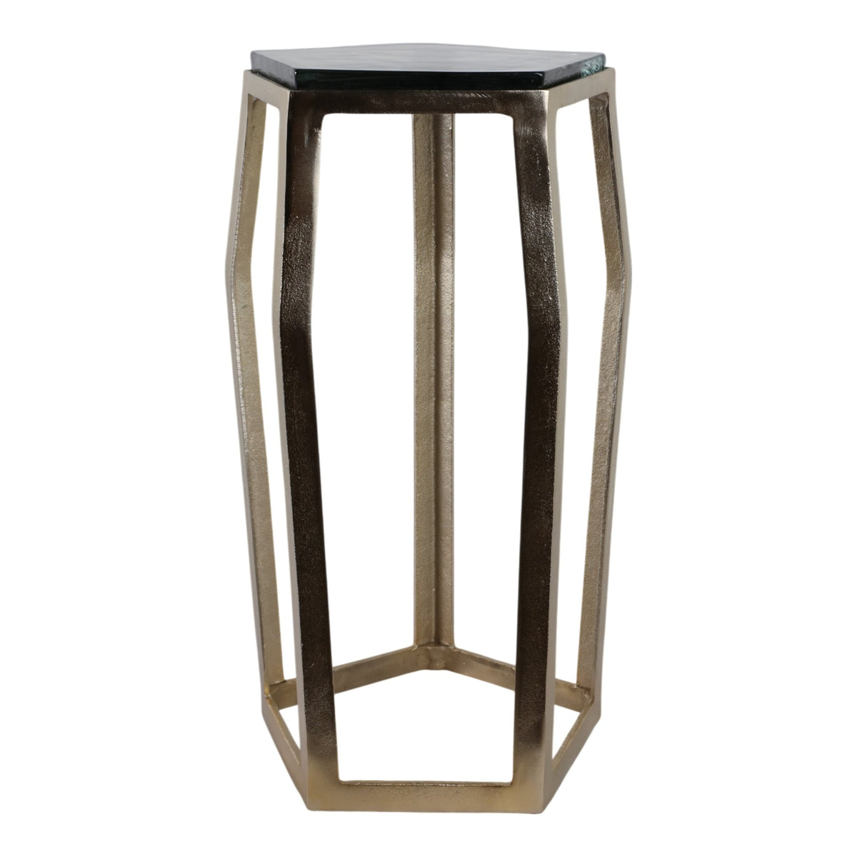 26" Hettinger Large Gold Accent Table Accent & End Tables| Sagebrook Home