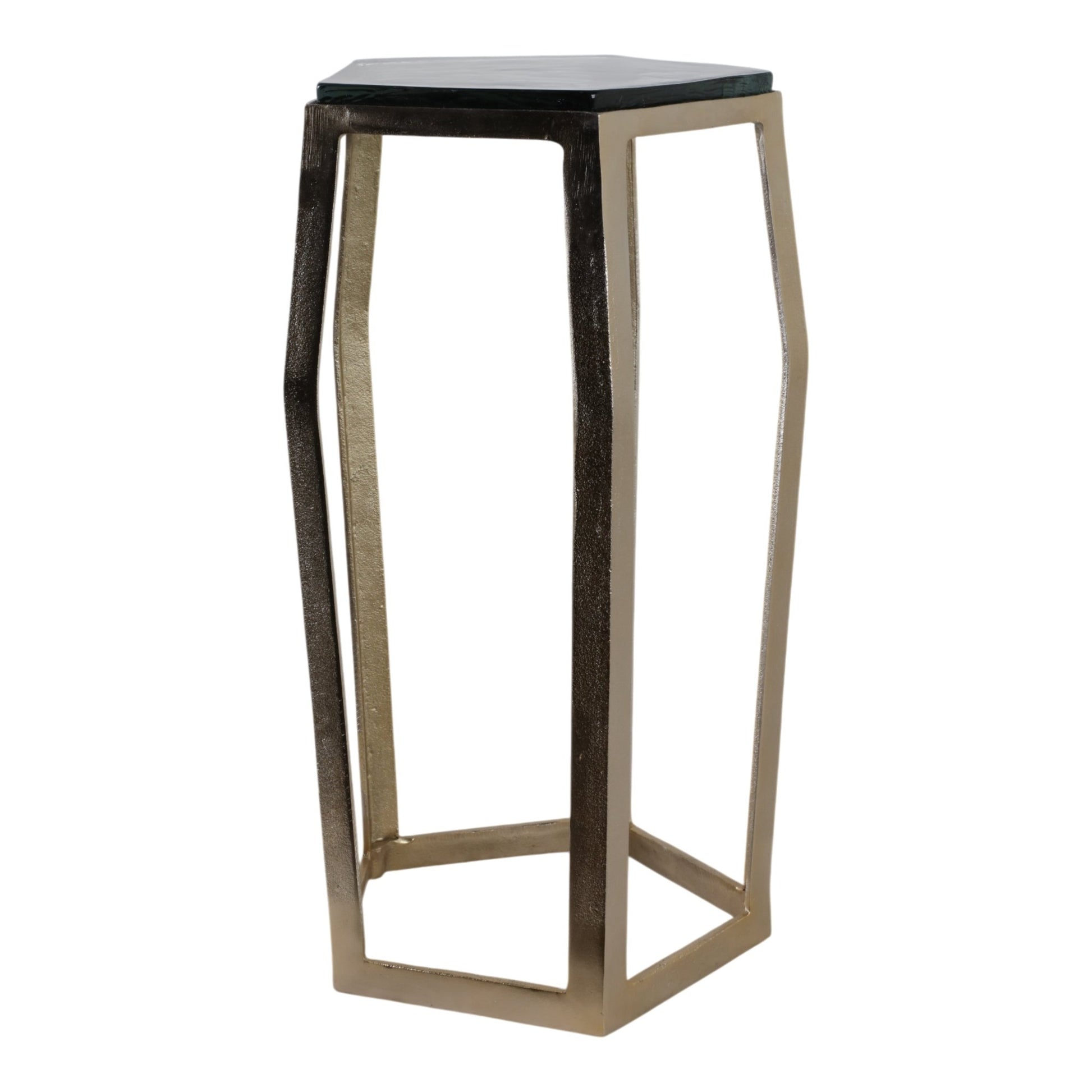 26" Hettinger Large Gold Accent Table Accent & End Tables| Sagebrook Home