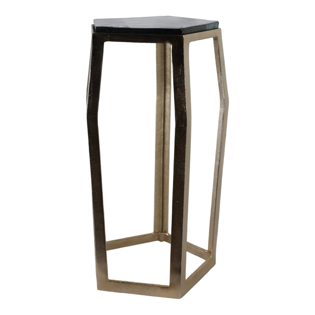 26" Hettinger Large Gold Accent Table Accent & End Tables| Sagebrook Home