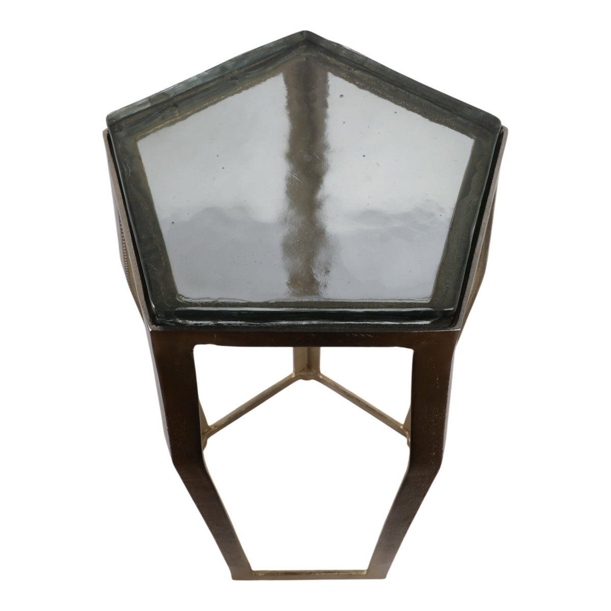 26" Hettinger Large Gold Accent Table Accent & End Tables| Sagebrook Home