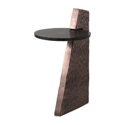 26" Leon Bronze Accent Table - Al Rugaib Furniture