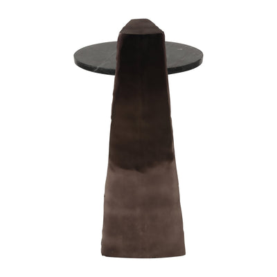 26" Leon Bronze Accent Table - Al Rugaib Furniture