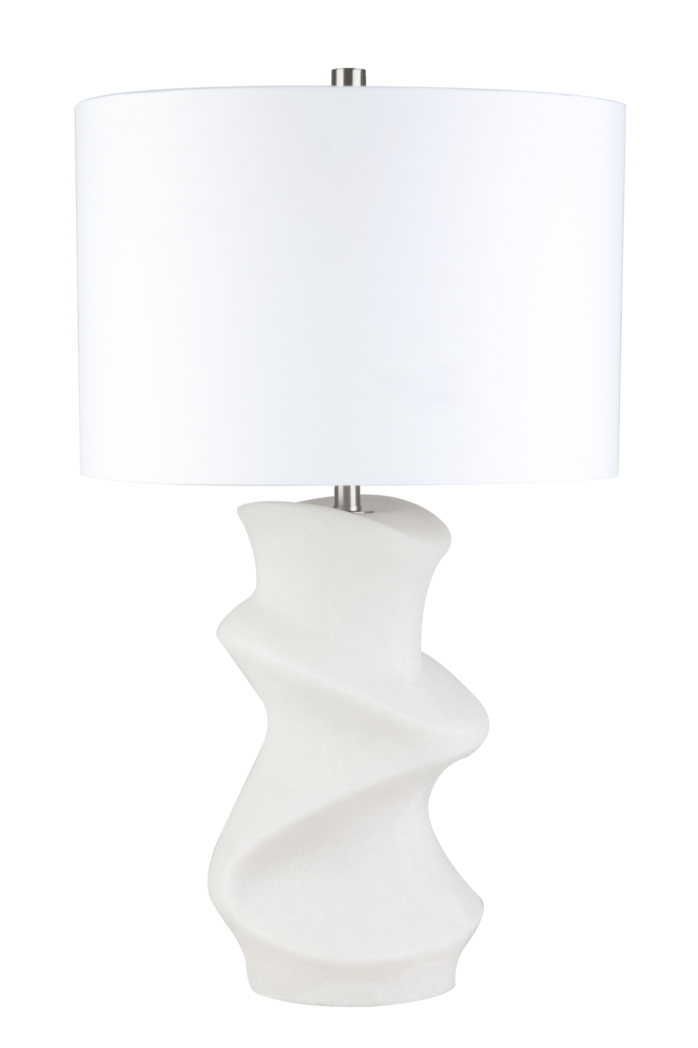 26" MONIQUE QUARTZ RESIN TABLE LAMP Table Lamps| Sagebrook Home