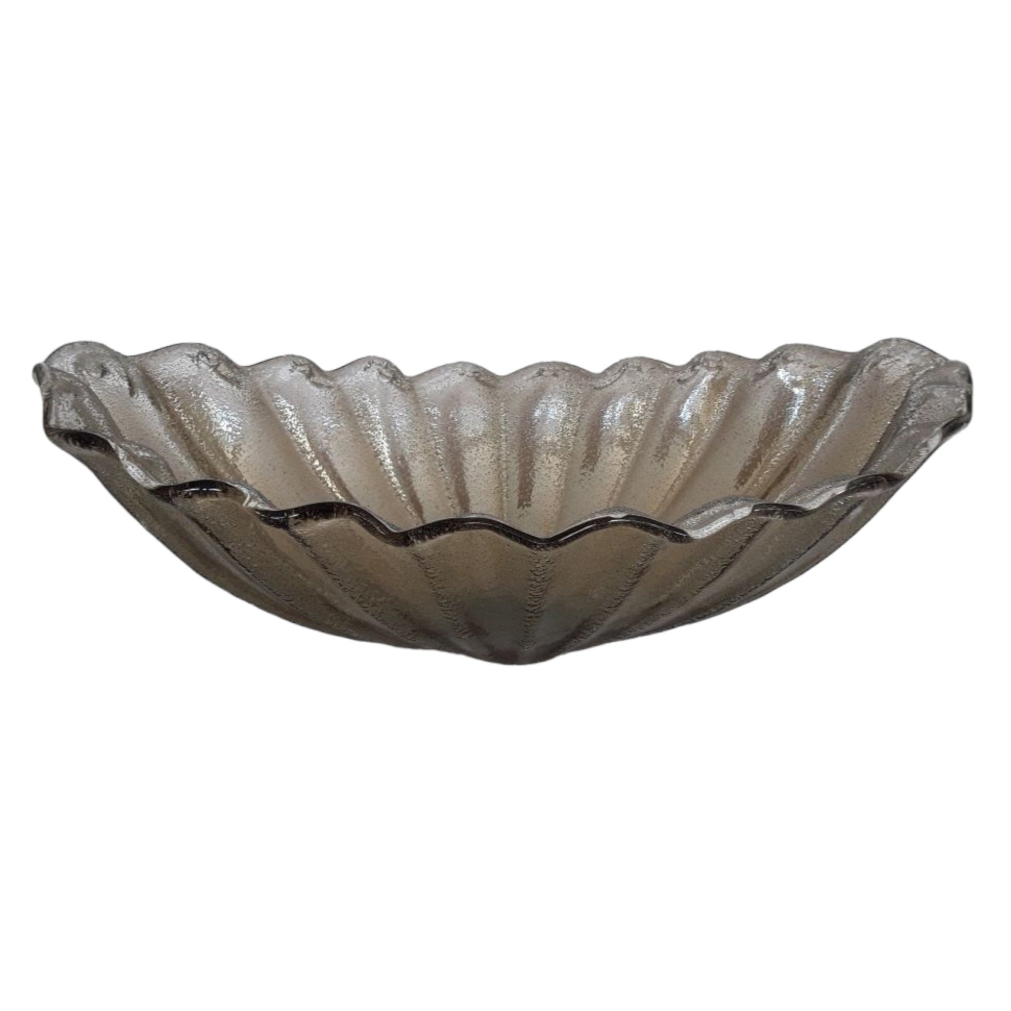 26" Salerno Italian Oversized Art Glass Bowl Table Decors| Sagebrook Home