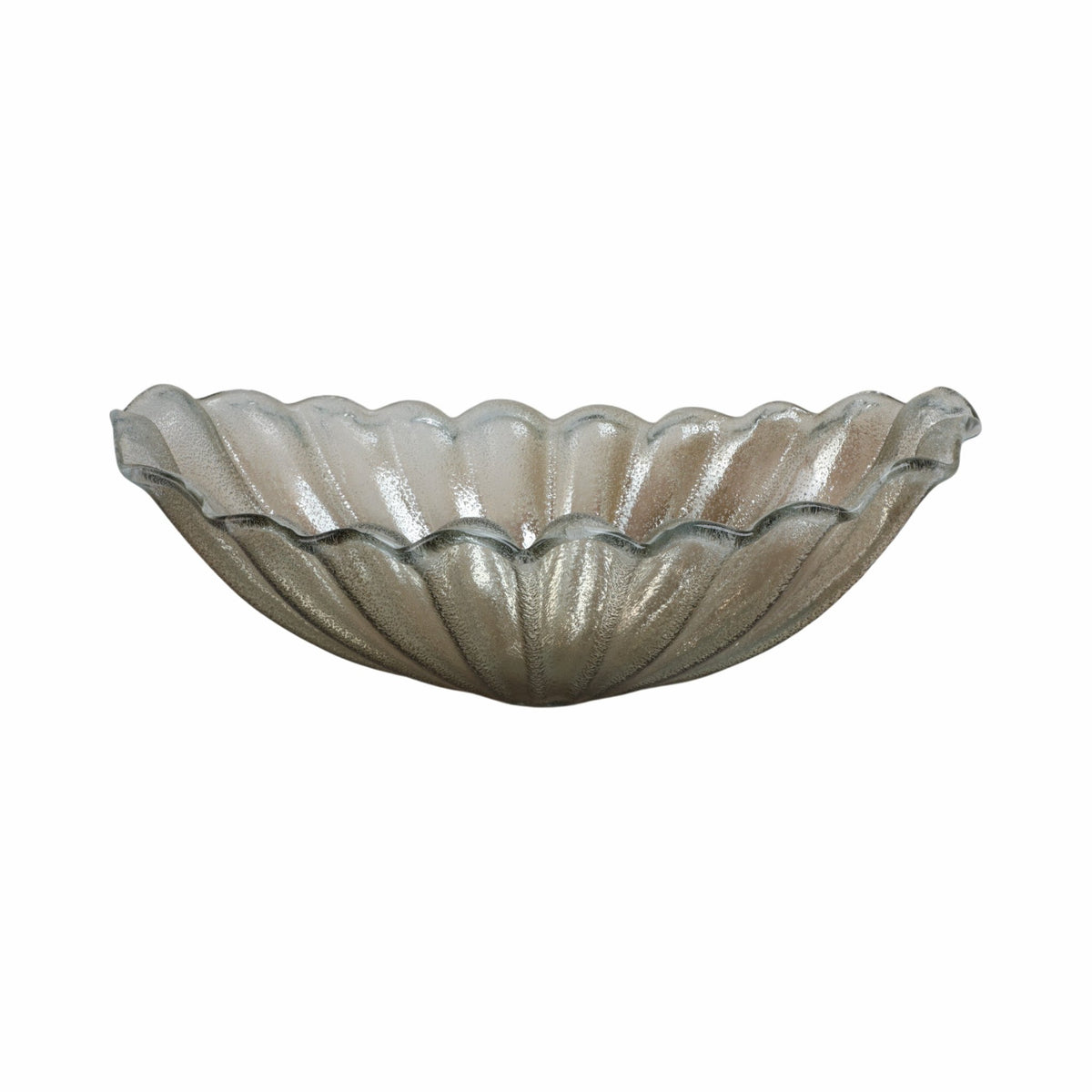 26" Salerno Italian Oversized Art Glass Bowl Table Decors| Sagebrook Home