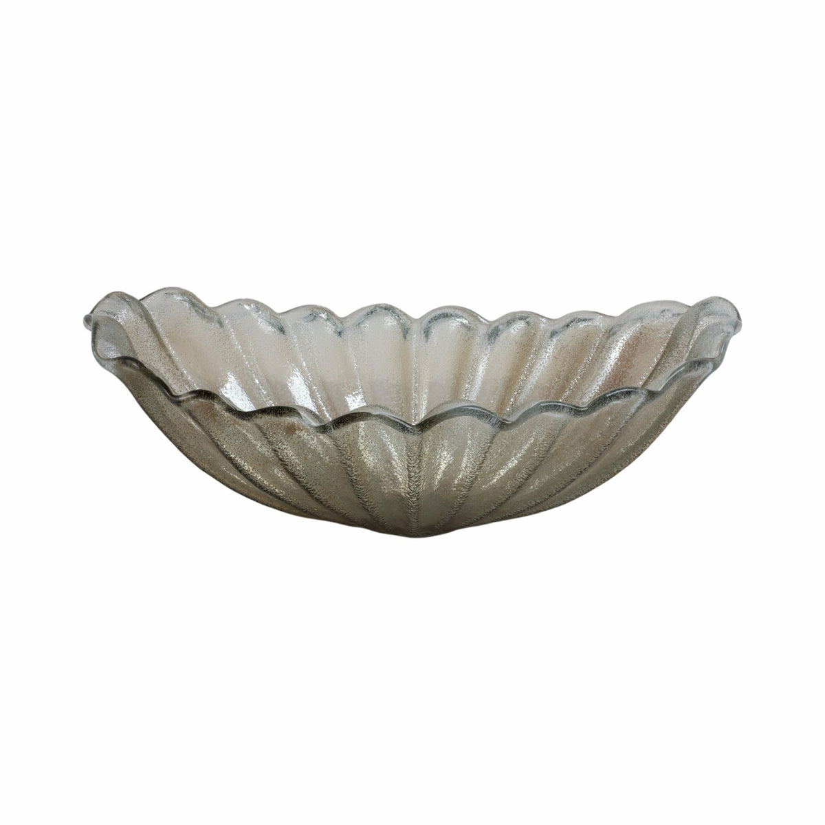 26" Salerno Italian Oversized Art Glass Bowl Table Decors| Sagebrook Home