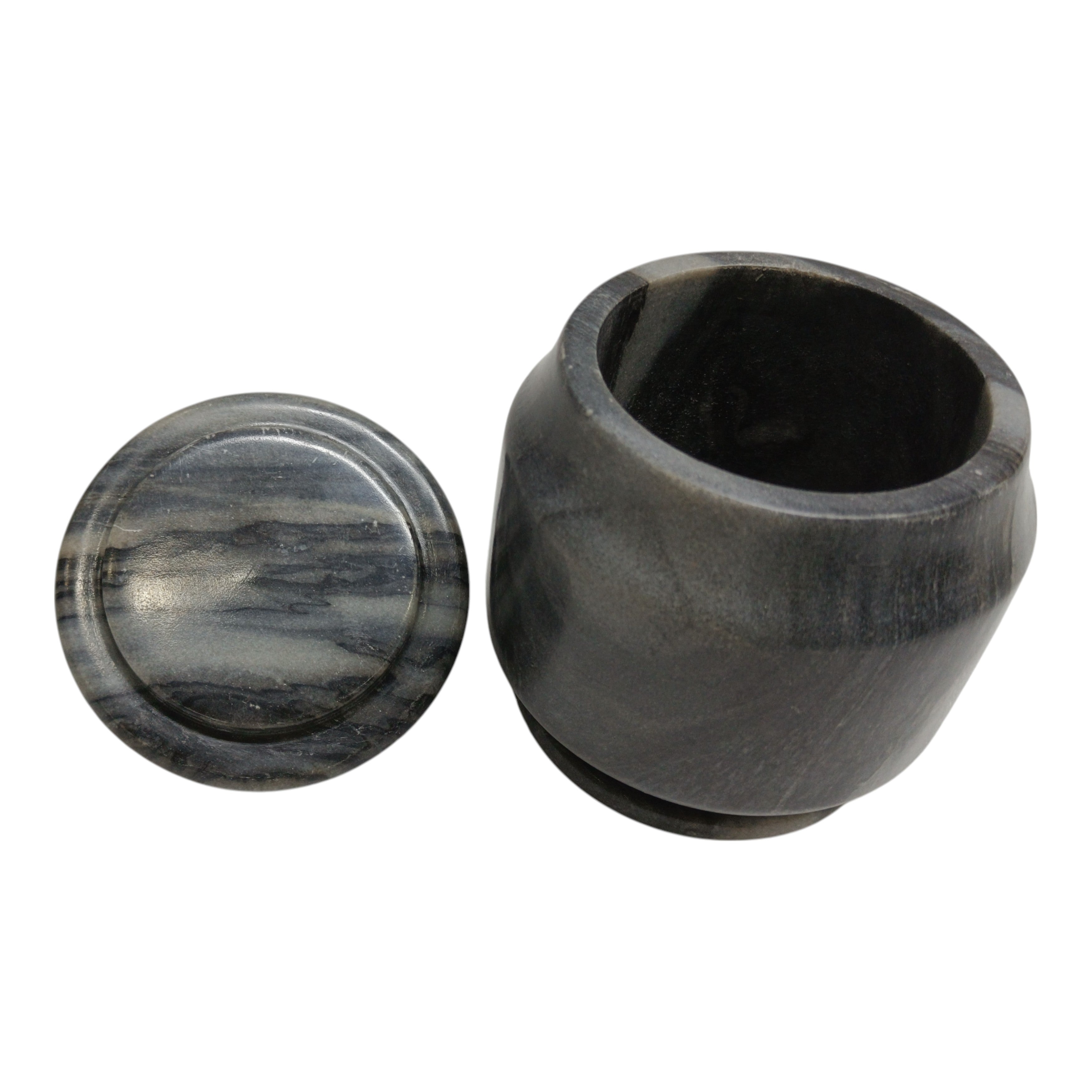 جرة الرخام المنحوتة رينالت Rennalt Carved Marble Jar