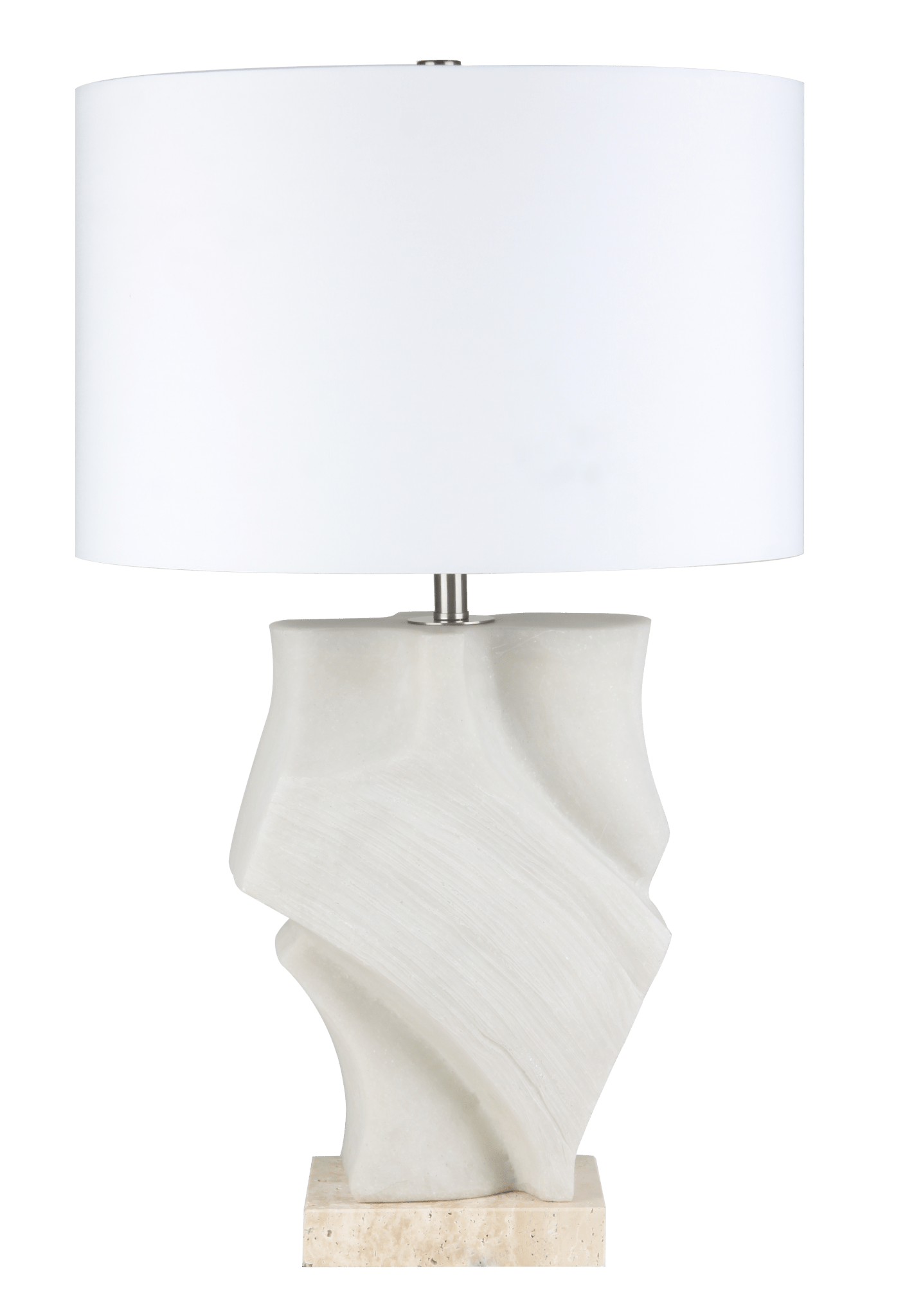 26.5" LUSCK QUARTZ RESIN TABLE LAMP Table Lamps| Sagebrook Home