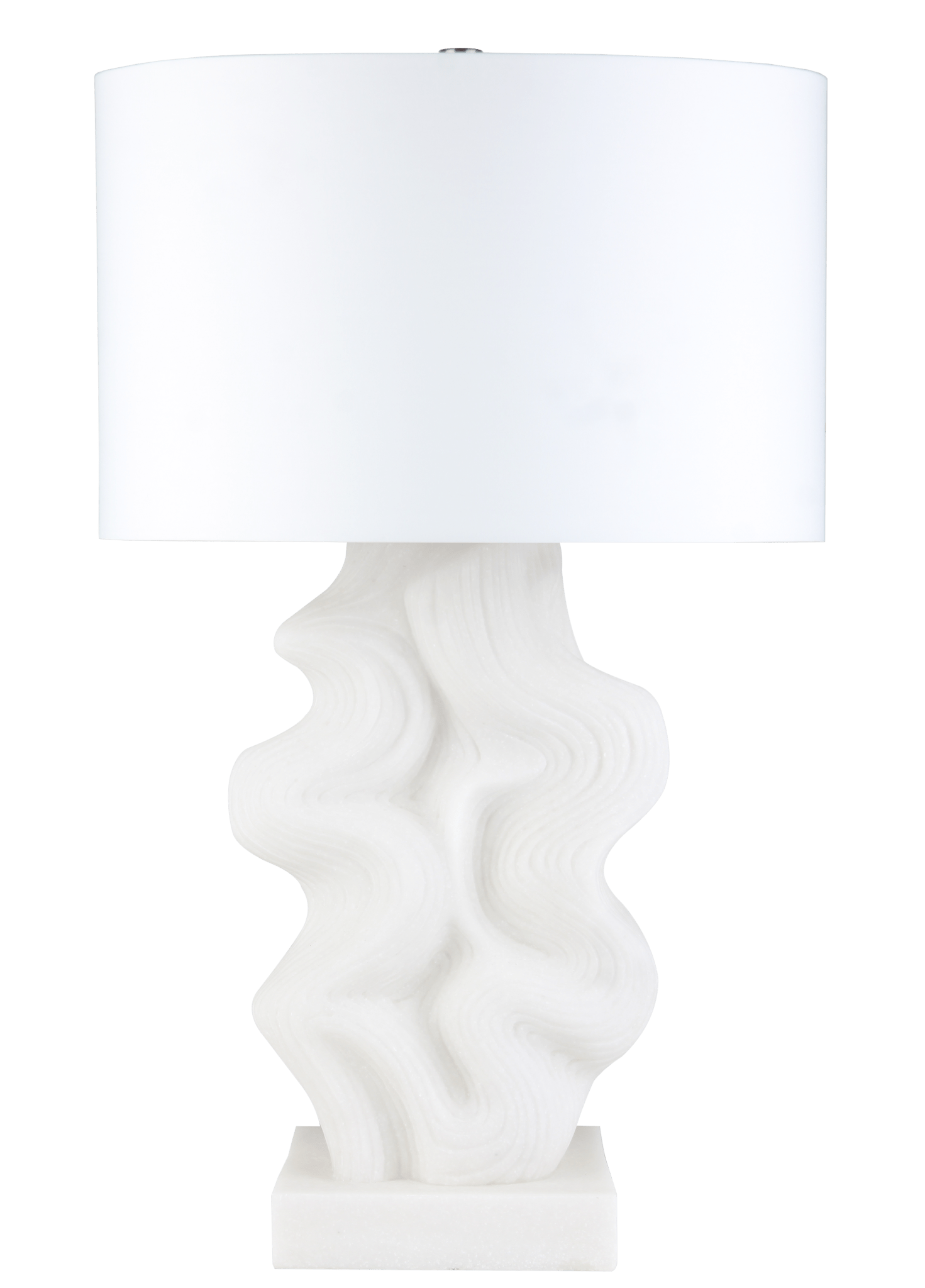 26.5" LYMAN QUARTZ RESIN TABLE LAMP Table Lamps| Sagebrook Home