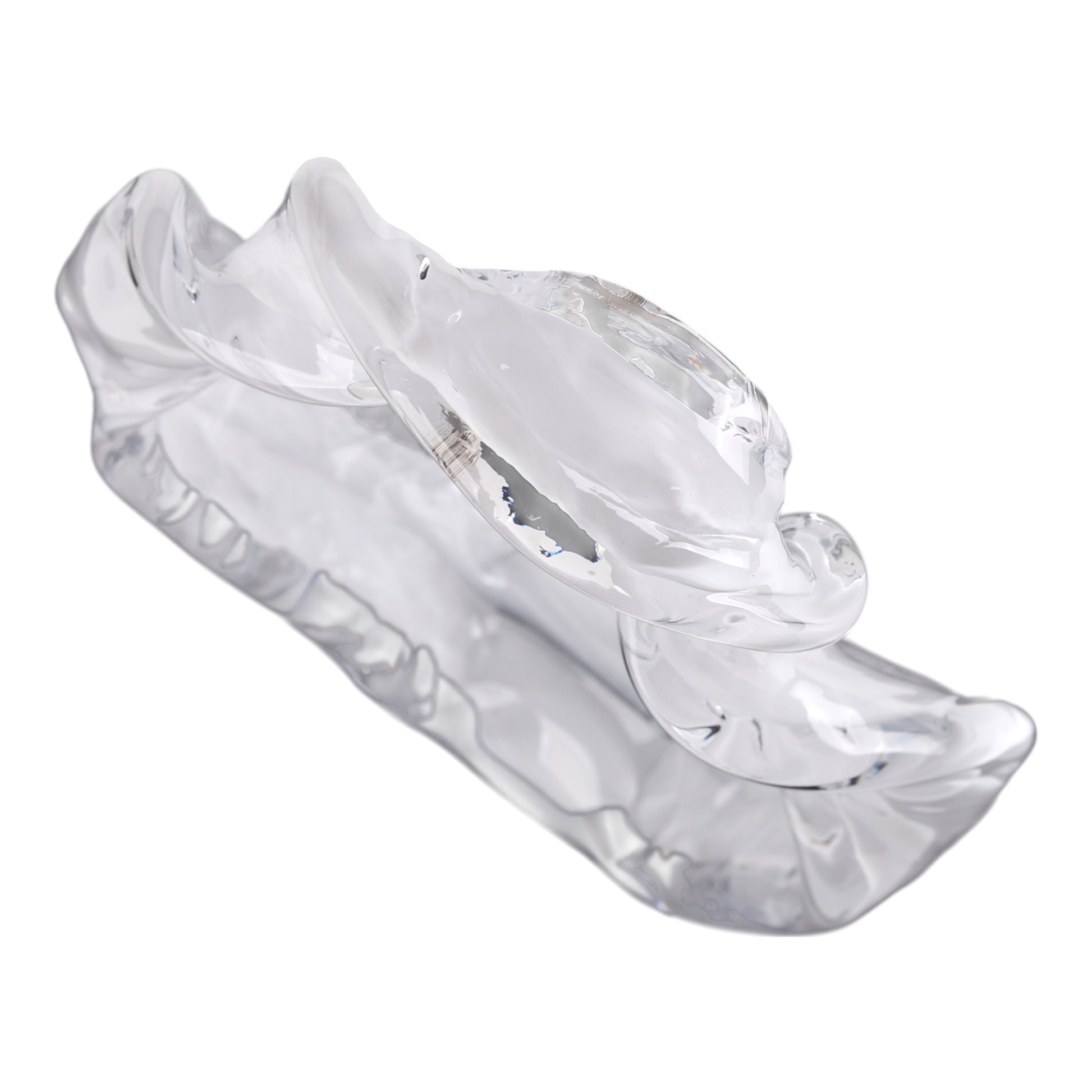 تمثال سيدون الزجاجي الأبيض Sidon White Glass Sculpture
