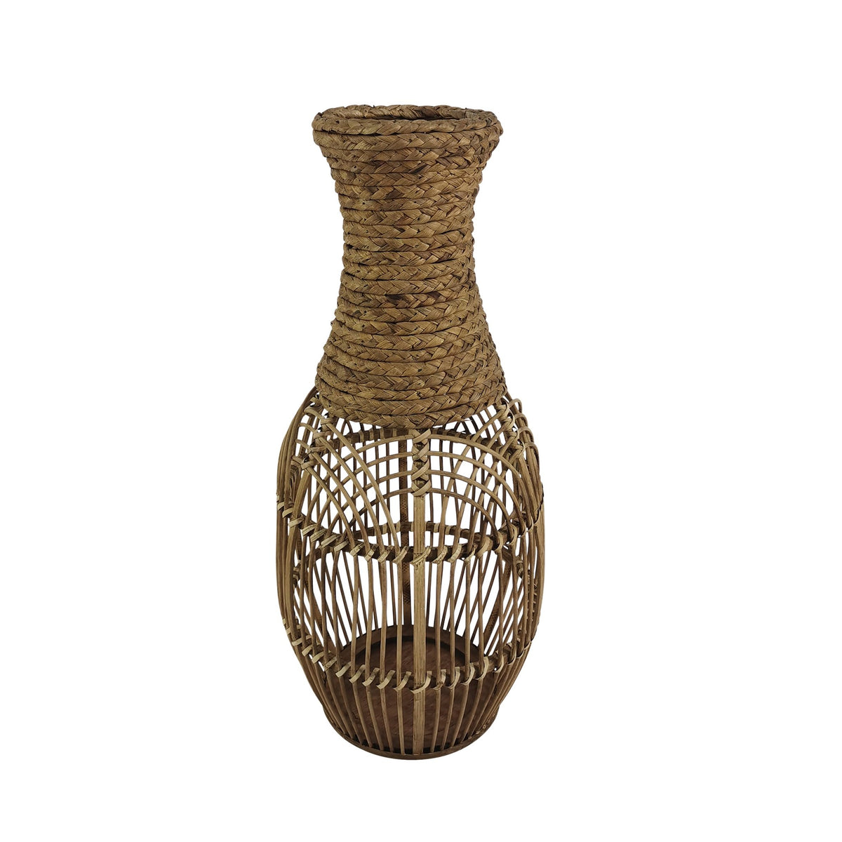 26"H WICKER VASE, BROWN Vases and Jars| Sagebrook Home