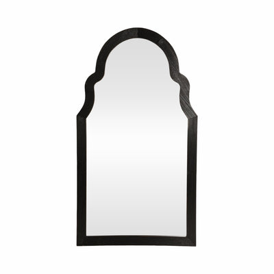 26x47 Arched Mirror, Black - Al Rugaib Furniture