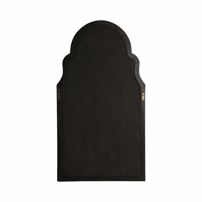 26x47 Arched Mirror, Black - Al Rugaib Furniture