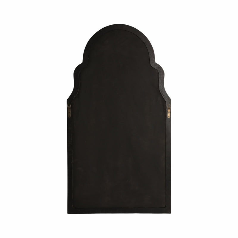 26x47 Arched Mirror, Black - Al Rugaib Furniture