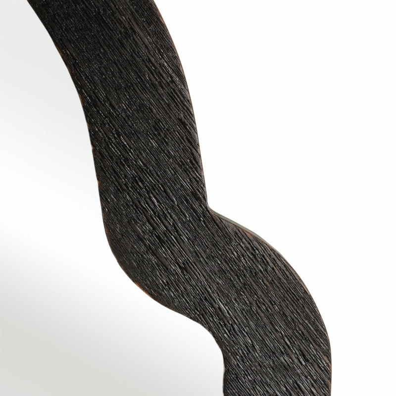 26x47 Arched Mirror, Black - Al Rugaib Furniture