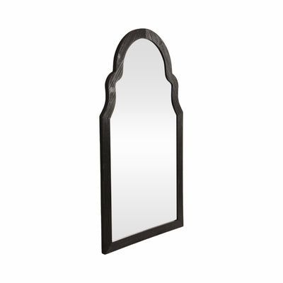 26x47 Arched Mirror, Black - Al Rugaib Furniture
